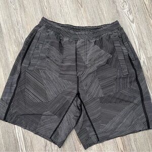 Lululemon Athletica Black Athletic Shorts lined 9” in seam
